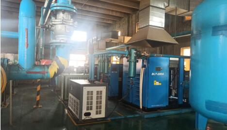 空壓機油分壓差大的問題